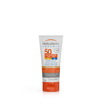 Protetor Facial Com Cor FPS 50 protetor solar