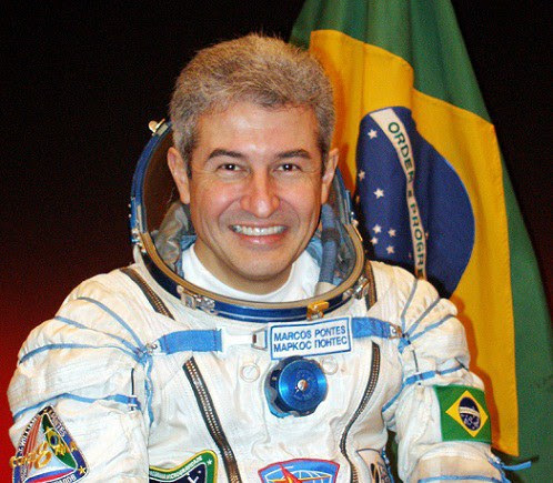 Ministro e Astronauta Mascos Pontes no Planetário de Brasilia