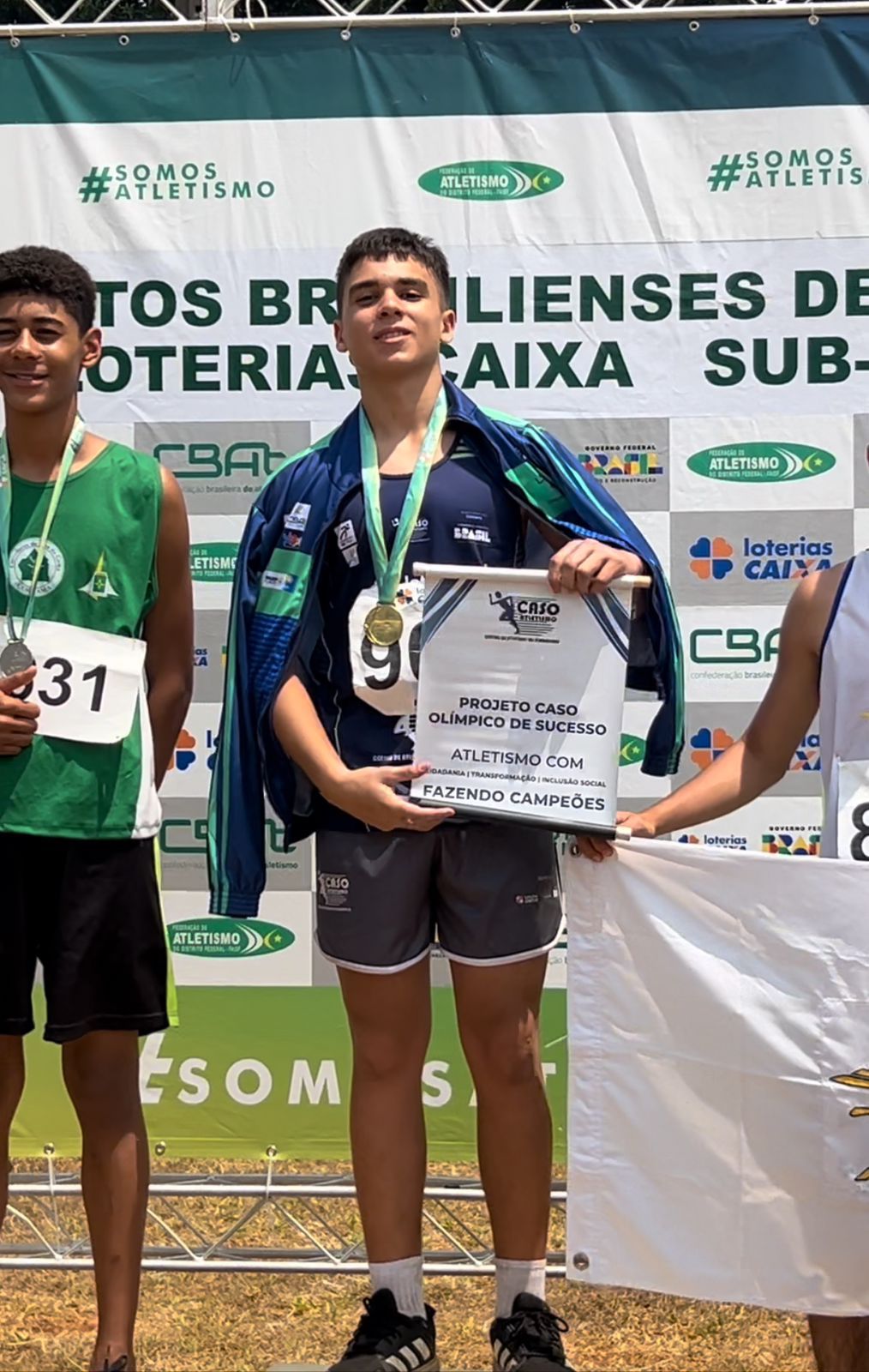 Aluno do Colégios Seriös conquista ouro no Campeonato Brasiliense de Atletismo 