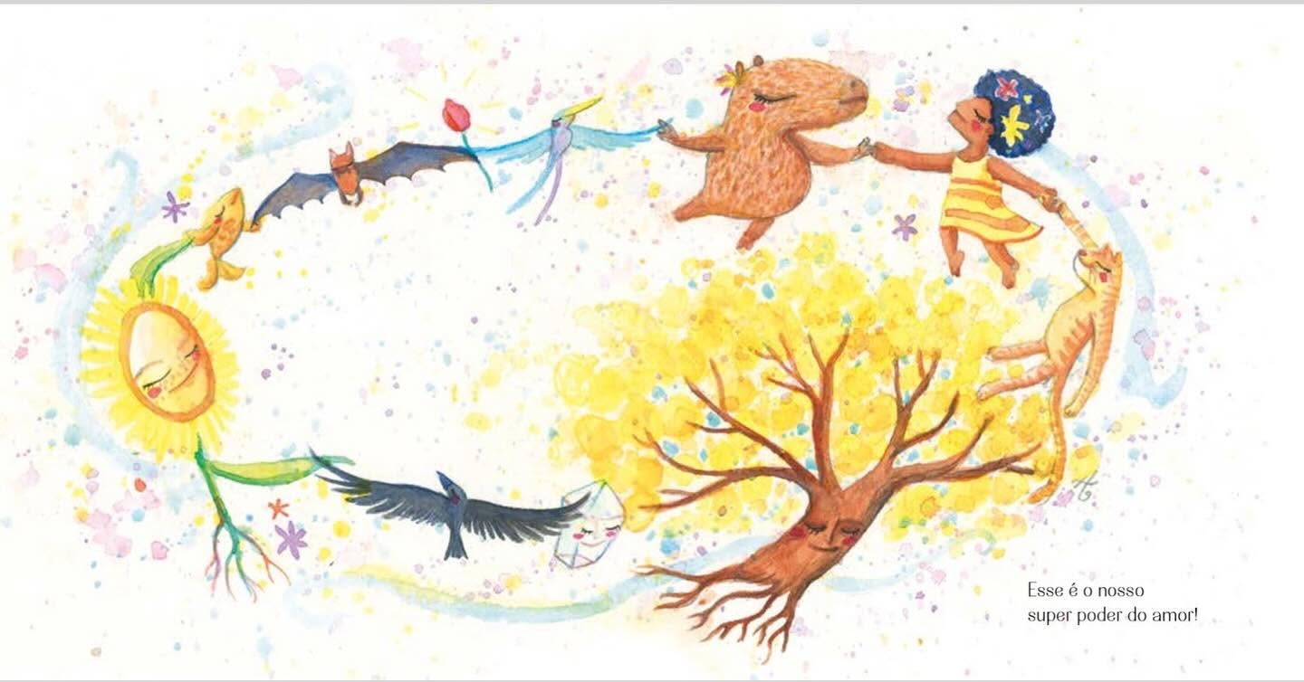 Projeto “Beija Flor do Amor” leva oficinas de arte e yoga para crianças filhas de mulheres assistidas pelo CEPAV Flor de Lótus, na Ceilândia