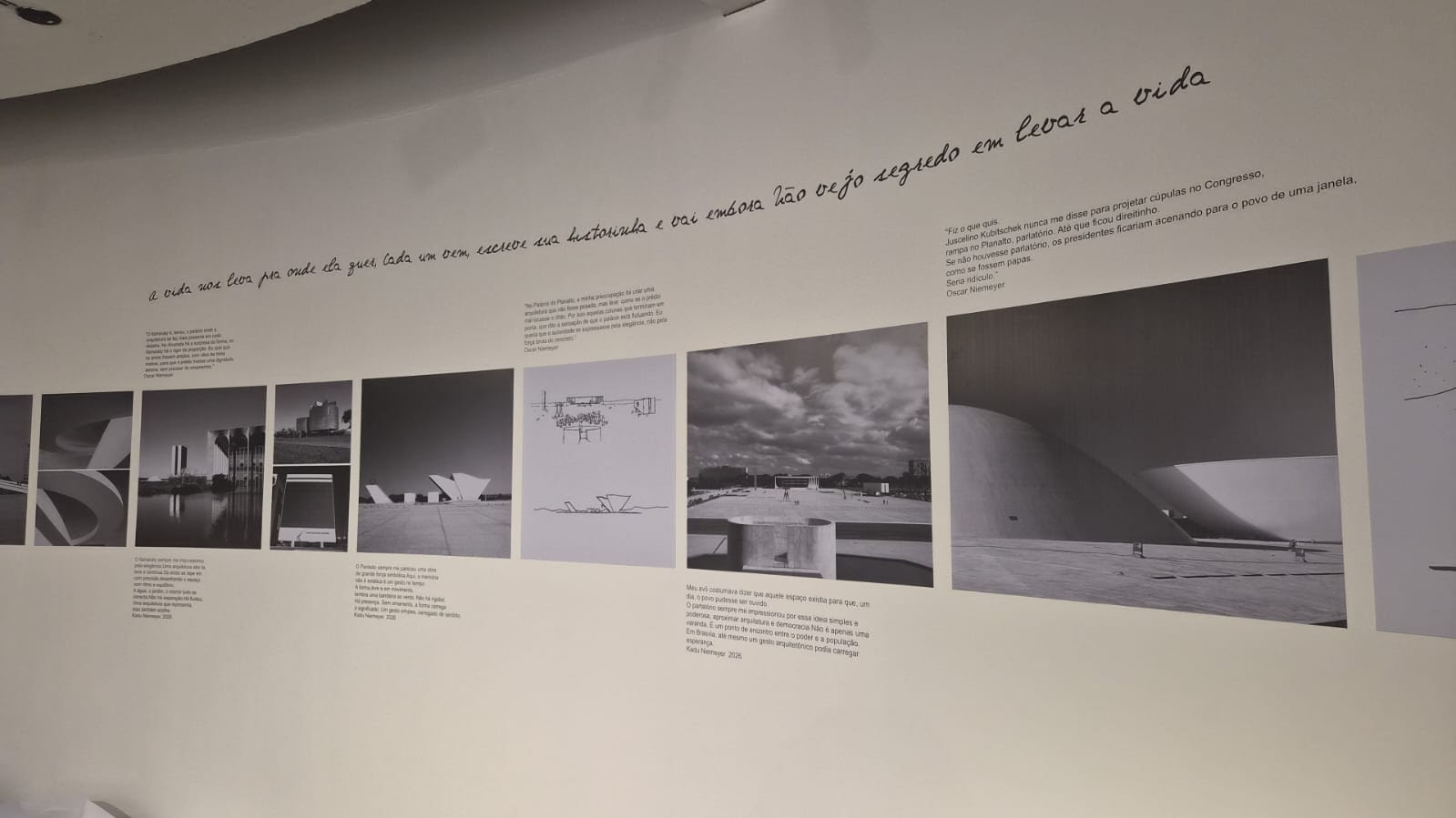 Brasília recebe exposição sobre o legado de Oscar Niemeyer sob o olhar de seu neto, Carlos Eduardo Niemeyer