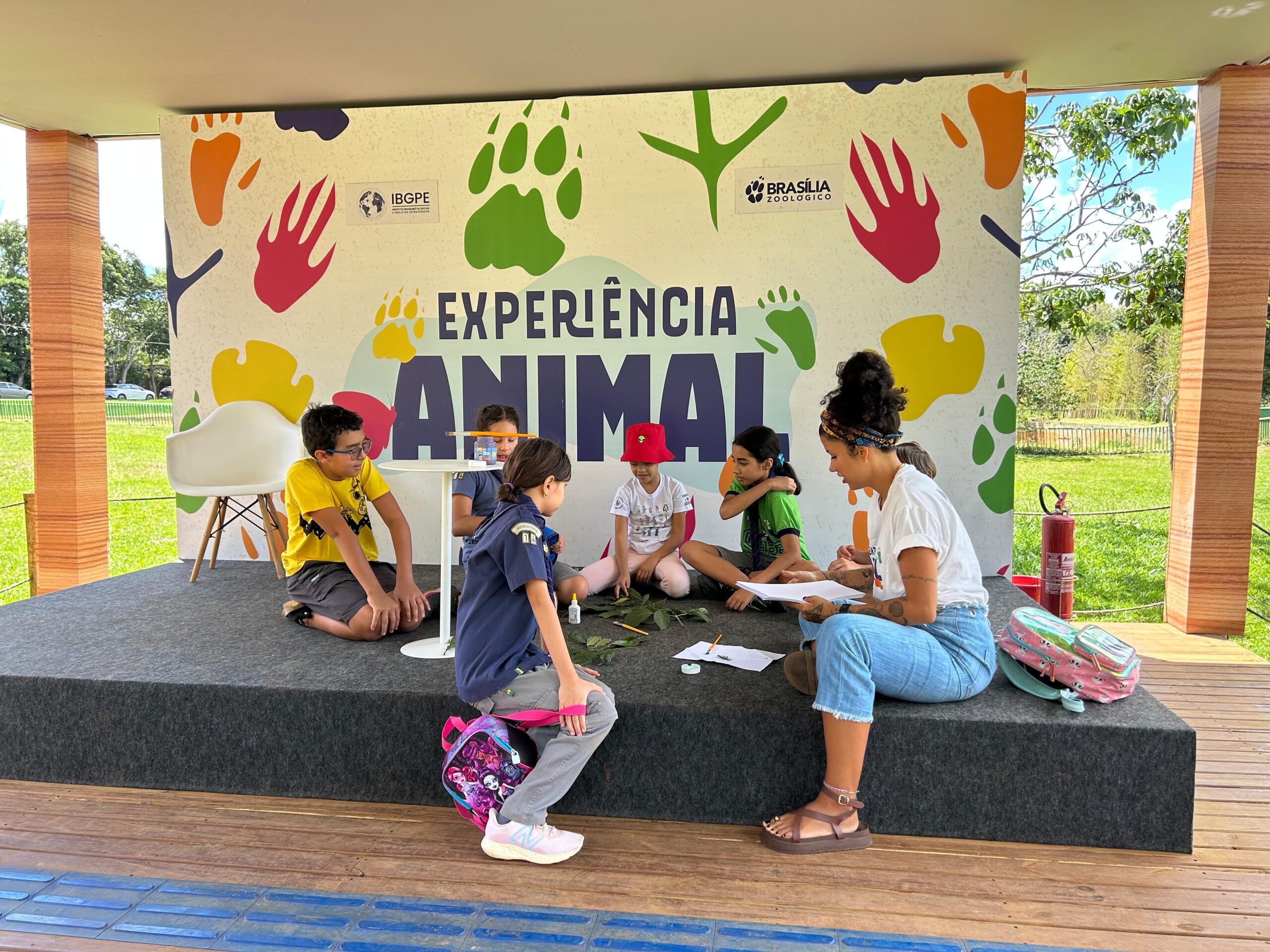 Férias no Zoológico de Brasília reúnem duas experiências imersivas sobre a natureza e a biodiversidade